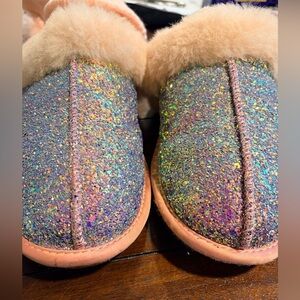 Ugg Sparkly pink Multicolor slippers